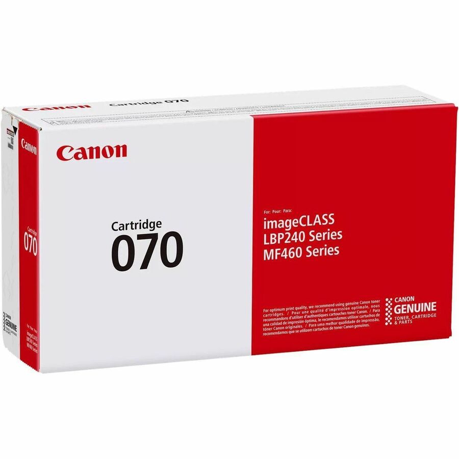 Cartouche de toner laser d'origine Canon 070 - Noir - 1 paquet 5639C001
