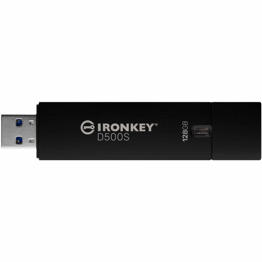 Clé USB 3.2 (1ère génération) Type A Kingston IronKey D500S 128 Go IKD500S/128 Go