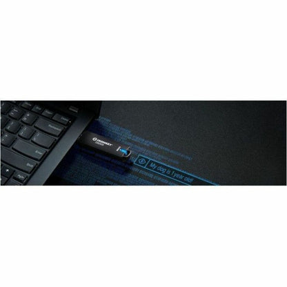 Clé USB 3.2 (1ère génération) Type A Kingston IronKey D500S 128 Go IKD500S/128 Go
