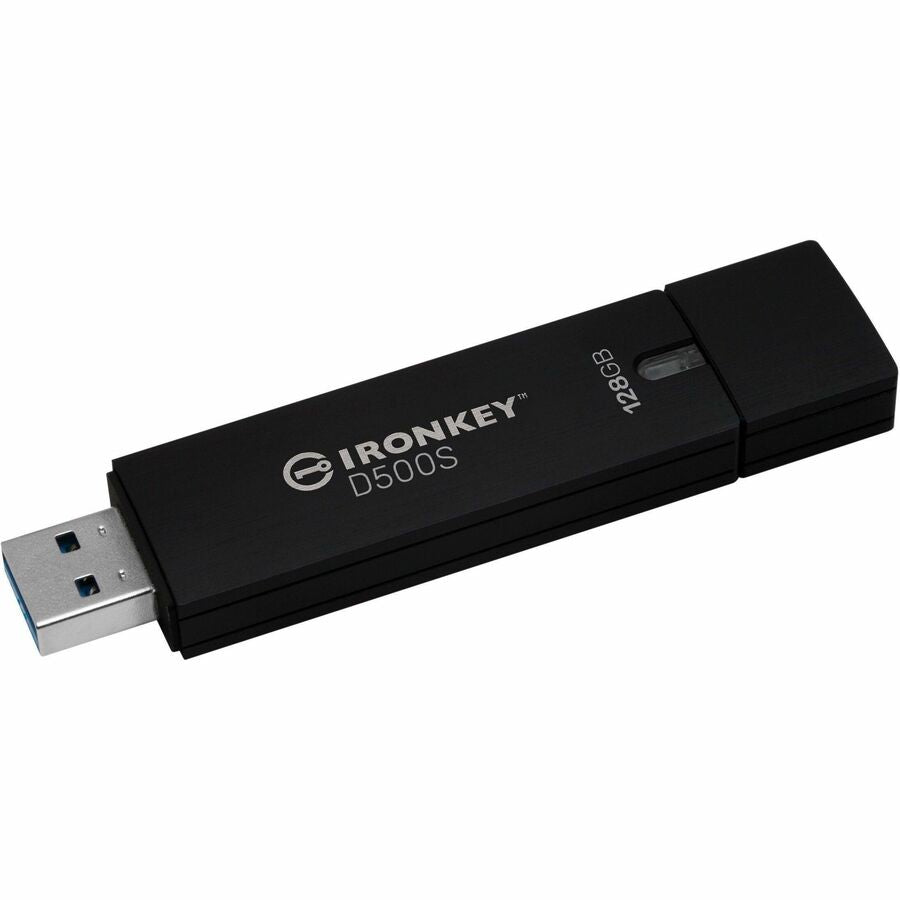 Clé USB 3.2 (1ère génération) Type A Kingston IronKey D500S 128 Go IKD500S/128 Go