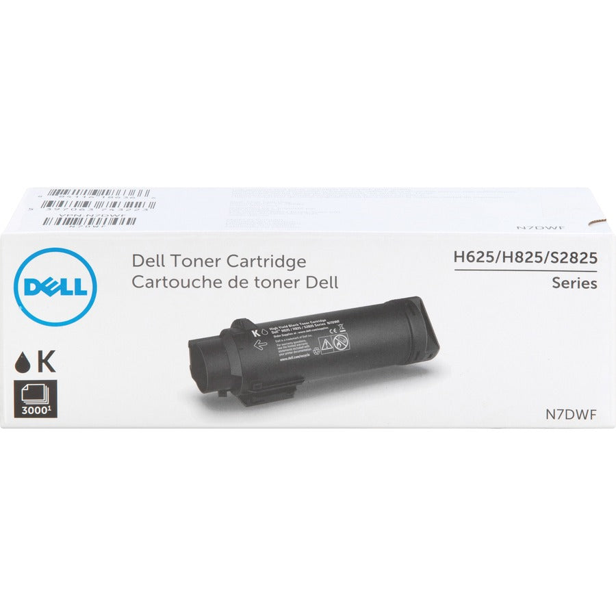 Cartouche de toner laser Dell d'origine à haut rendement - Noir - 1 unité N7DWF