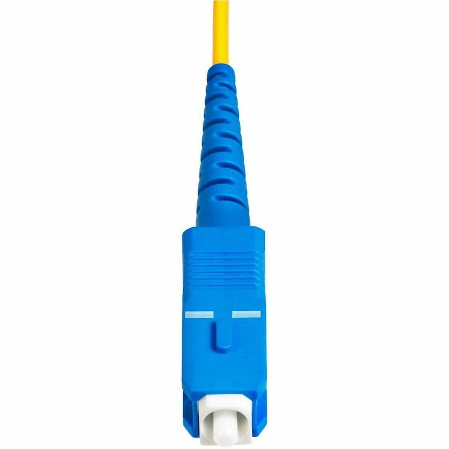 Câble à fibre optique monomode simplex SC vers SC (UPC) OS2 de 100 m (328 pi) de StarTech.com, 9/125, 40G/100G, faible perte d'insertion, cordon de raccordement LSZH SPSMSCSC-OS2-100M