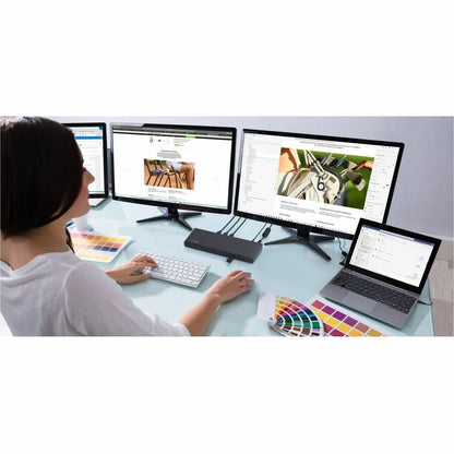 Belkin Universal USB-C Triple Display Dock-laptop docking station HDMI DisplayPort INC007TTBK