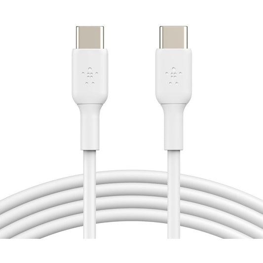 Câble USB-C vers USB-C Belkin (2 m, blanc) CAB003bt2MWH