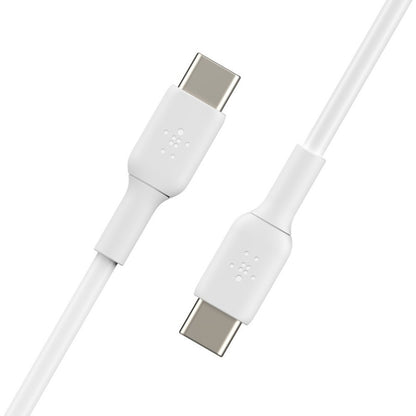Câble USB-C vers USB-C Belkin (2 m, blanc) CAB003bt2MWH
