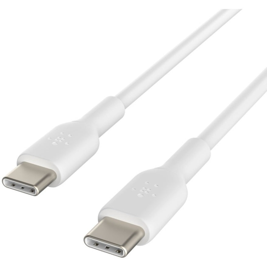 Câble USB-C vers USB-C Belkin (2 m, blanc) CAB003bt2MWH