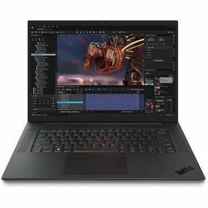Lenovo ThinkPad P1 Gen 6 21FV004EUS 16" Touchscreen Mobile Workstation - WQUXGA - Intel Core i9 13th Gen i9-13900H - vPro Technology - 64 GB - 2 TB SSD - English Keyboard - Black Weave 21FV004EUS