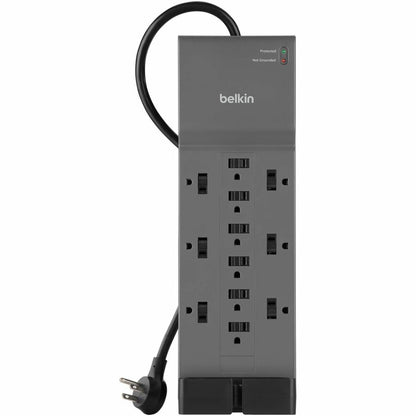 Parasurtenseur Belkin à 12 prises pour la maison/le bureau avec cordon de 8 pieds SRA009p12tt8