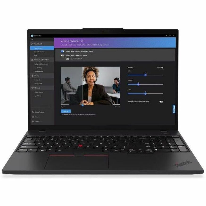 Ordinateur portable Lenovo ThinkPad T16 Gen 3 21MN005MUS 16" à écran tactile - WUXGA - Intel Core Ultra 5 125U - 16 Go - SSD 512 Go - Clavier anglais - Noir 21MN005MUS