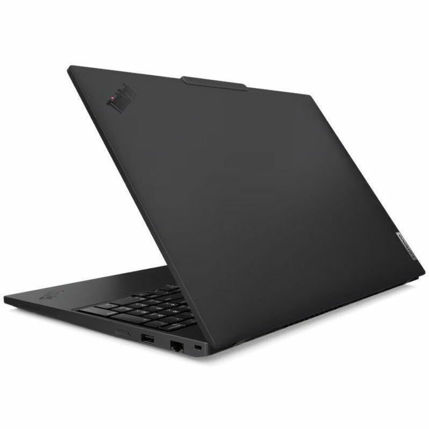 Ordinateur portable Lenovo ThinkPad T16 Gen 3 21MN005MUS 16" à écran tactile - WUXGA - Intel Core Ultra 5 125U - 16 Go - SSD 512 Go - Clavier anglais - Noir 21MN005MUS