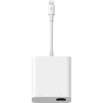 Adaptateur Ethernet + alimentation Belkin avec connecteur Lightning F8J227DSWHT