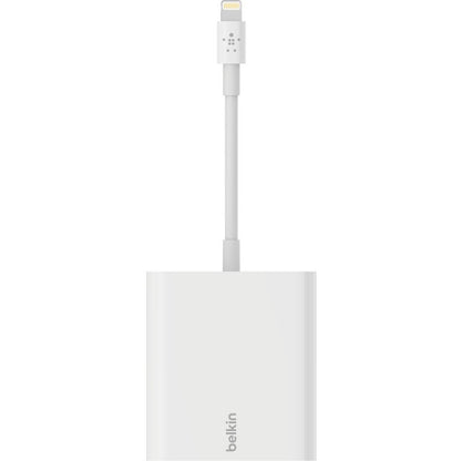 Adaptateur Ethernet + alimentation Belkin avec connecteur Lightning F8J227DSWHT