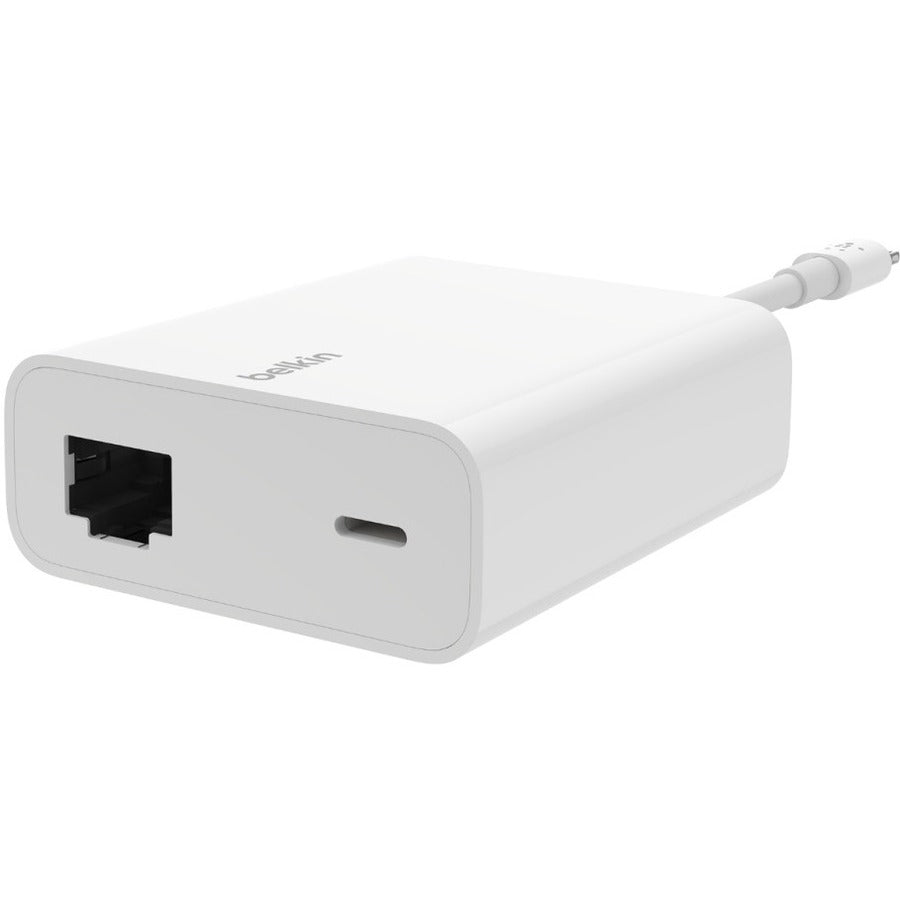 Adaptateur Ethernet + alimentation Belkin avec connecteur Lightning F8J227DSWHT