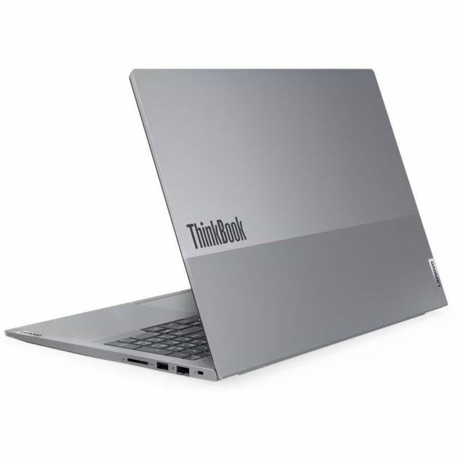 Ordinateur portable Lenovo ThinkBook 16 G7 ARP 21MW0002US 16" avec écran tactile - WUXGA - AMD Ryzen 5 7535HS - 16 Go - SSD 512 Go - Clavier anglais (États-Unis) - Gris arctique 21MW0002US