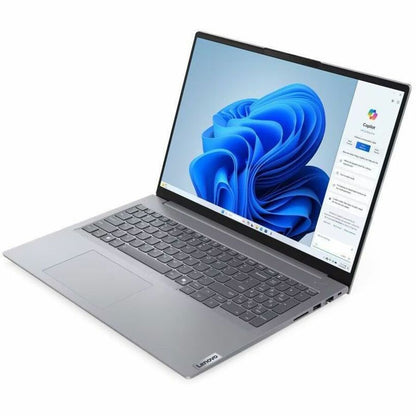 Ordinateur portable Lenovo ThinkBook 16 G7 ARP 21MW0002US 16" avec écran tactile - WUXGA - AMD Ryzen 5 7535HS - 16 Go - SSD 512 Go - Clavier anglais (États-Unis) - Gris arctique 21MW0002US