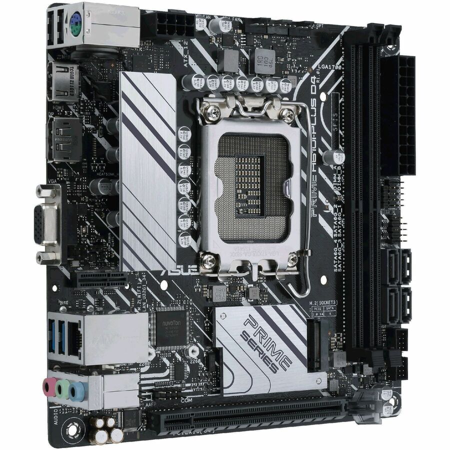 Carte mère de bureau Asus Prime PRIME H610I-PLUS D4-CSM - Chipset Intel H610 - Socket LGA-1700 - Mini ITX PRIME H610I-PLUSD4-CSM