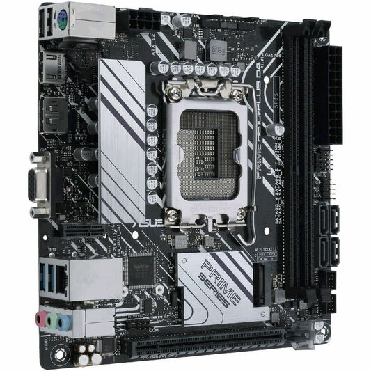 Carte mère de bureau Asus Prime PRIME H610I-PLUS D4-CSM - Chipset Intel H610 - Socket LGA-1700 - Mini ITX PRIME H610I-PLUSD4-CSM