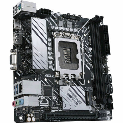 Carte mère de bureau Asus Prime PRIME H610I-PLUS D4-CSM - Chipset Intel H610 - Socket LGA-1700 - Mini ITX PRIME H610I-PLUSD4-CSM