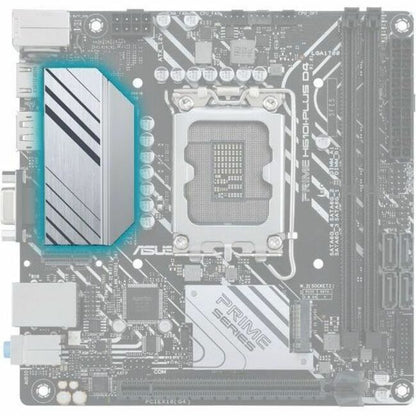 Carte mère de bureau Asus Prime PRIME H610I-PLUS D4-CSM - Chipset Intel H610 - Socket LGA-1700 - Mini ITX PRIME H610I-PLUSD4-CSM