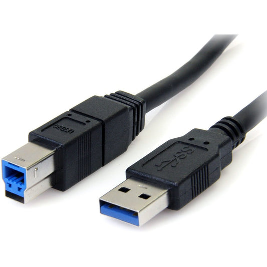 Câble USB 3.0 SuperSpeed ​​(5 Gbit/s) A vers B de 3 m de StarTech.com - Noir - M/M USB3SAB10BK