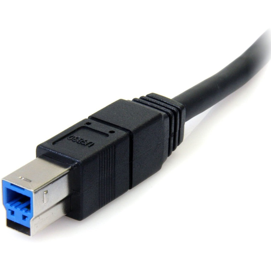 Câble USB 3.0 SuperSpeed ​​(5 Gbit/s) A vers B de 3 m de StarTech.com - Noir - M/M USB3SAB10BK