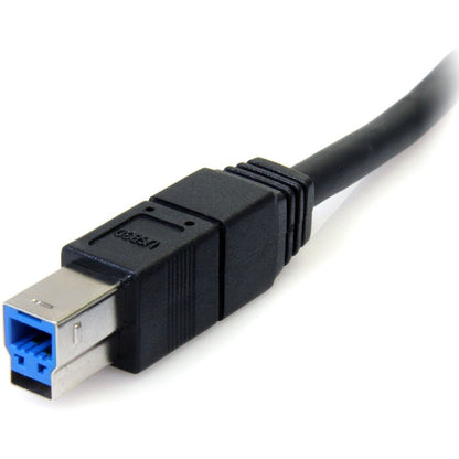 Câble USB 3.0 SuperSpeed ​​(5 Gbit/s) A vers B de 3 m de StarTech.com - Noir - M/M USB3SAB10BK