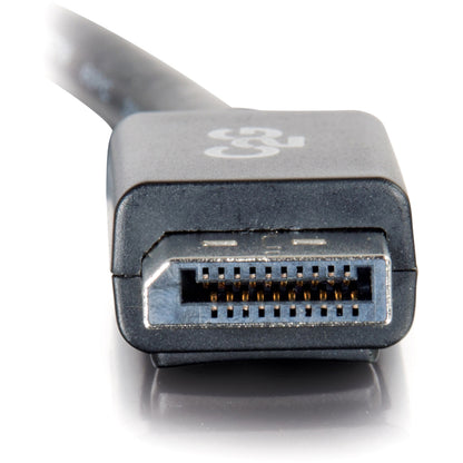 Câble DisplayPort C2G de 1,8 m avec loquets 8K UHD M/M - Noir 54401