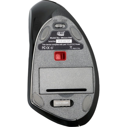 Adesso iMouse E90 - Souris ergonomique verticale sans fil pour gaucher IMOUSE E90