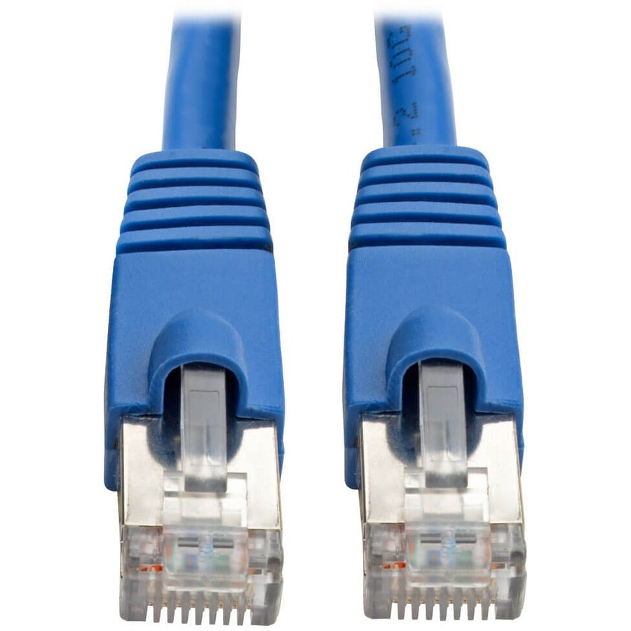 Câble Cat.6 augmenté bleu STP N262-010-BL de 10 pieds de Tripp Lite par Eaton