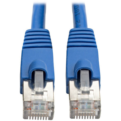Câble Cat.6 augmenté bleu STP N262-010-BL de 10 pieds de Tripp Lite par Eaton