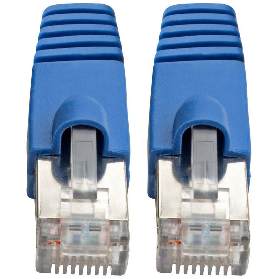 Câble Cat.6 augmenté bleu STP N262-010-BL de 10 pieds de Tripp Lite par Eaton