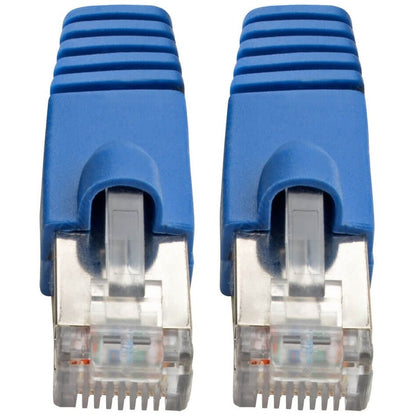 Câble Cat.6 augmenté bleu STP N262-010-BL de 10 pieds de Tripp Lite par Eaton