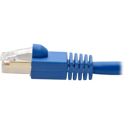 Câble Cat.6 augmenté bleu STP N262-010-BL de 10 pieds de Tripp Lite par Eaton