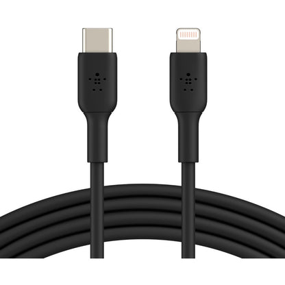 Câble Belkin BoostCharge USB-C vers Lightning (1 mètre / 3,3 pieds, noir) CAA003BT1MBK