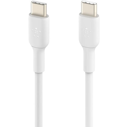 Belkin BoostCharge USB-C to USB-C Cable(1 meter / 3.3 foot, White) CAB003BT1MWH