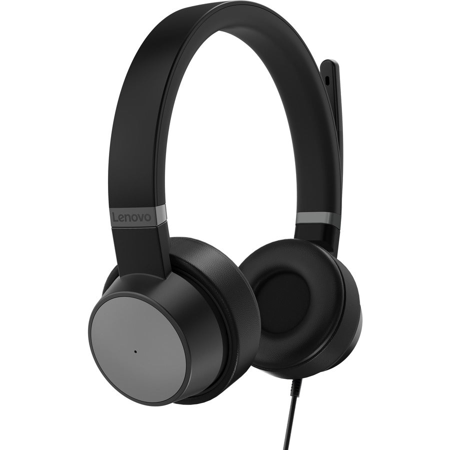 Casque filaire Lenovo Go ANC (Thunder Black) 4XD1C99223