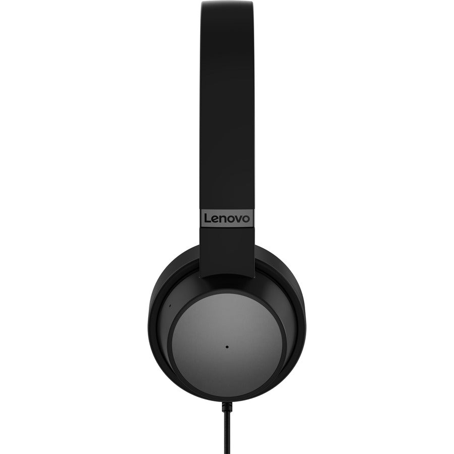 Casque filaire Lenovo Go ANC (Thunder Black) 4XD1C99223