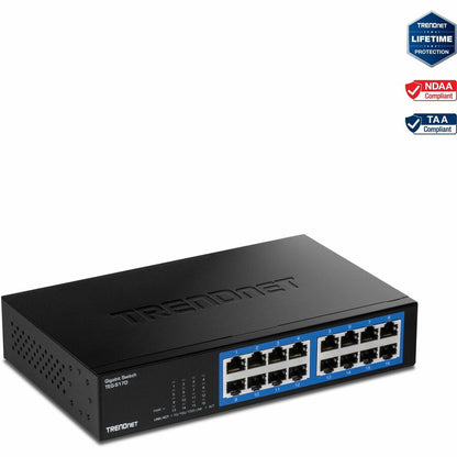 TRENDnet 16-Port Gigabit Desktop Switch TEG-S17D