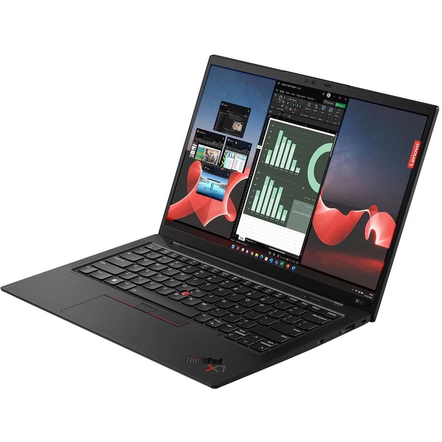 Lenovo ThinkPad X1 Carbon Gen 11 21HM000GUS 14" Ultrabook - WUXGA - Intel Core i5 13th Gen i5-1335U - Intel Evo Platform - 16 GB - 256 GB SSD - English Keyboard - Deep Black 21HM000GUS