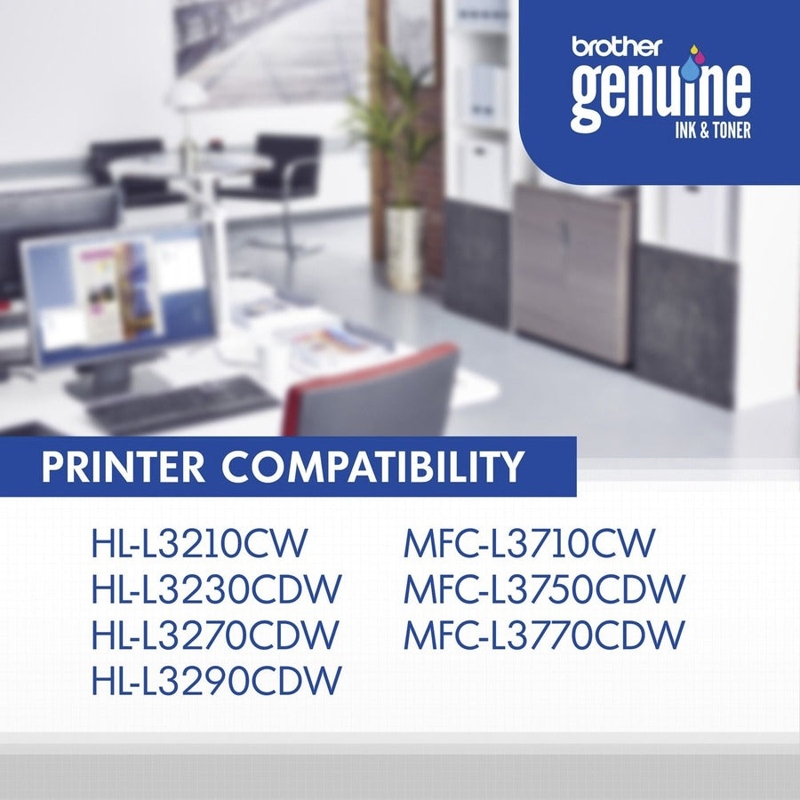 Cartouche de toner laser haute capacité d'origine Brother TN227 - Paquet de deux - Noir - 2 / Boîte TN227 2PK