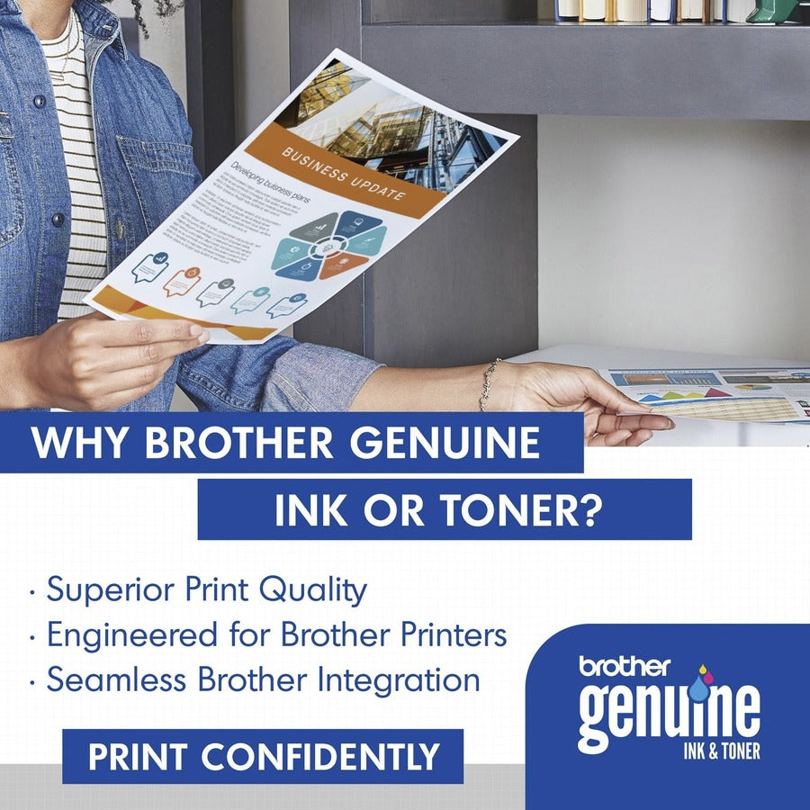Cartouche de toner laser haute capacité d'origine Brother TN227 - Paquet de deux - Noir - 2 / Boîte TN227 2PK