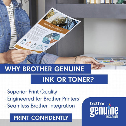 Cartouche de toner laser haute capacité d'origine Brother TN227 - Paquet de deux - Noir - 2 / Boîte TN227 2PK