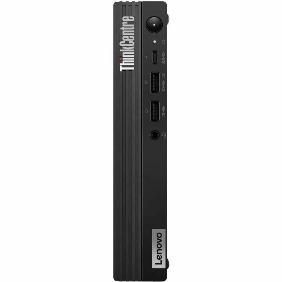 Ordinateur de bureau Lenovo ThinkCentre M70q Gen 4 12E30001US - Core i5 13e génération i5-13400T - 16 Go - SSD 256 Go - Minuscule - Noir 12E30001US