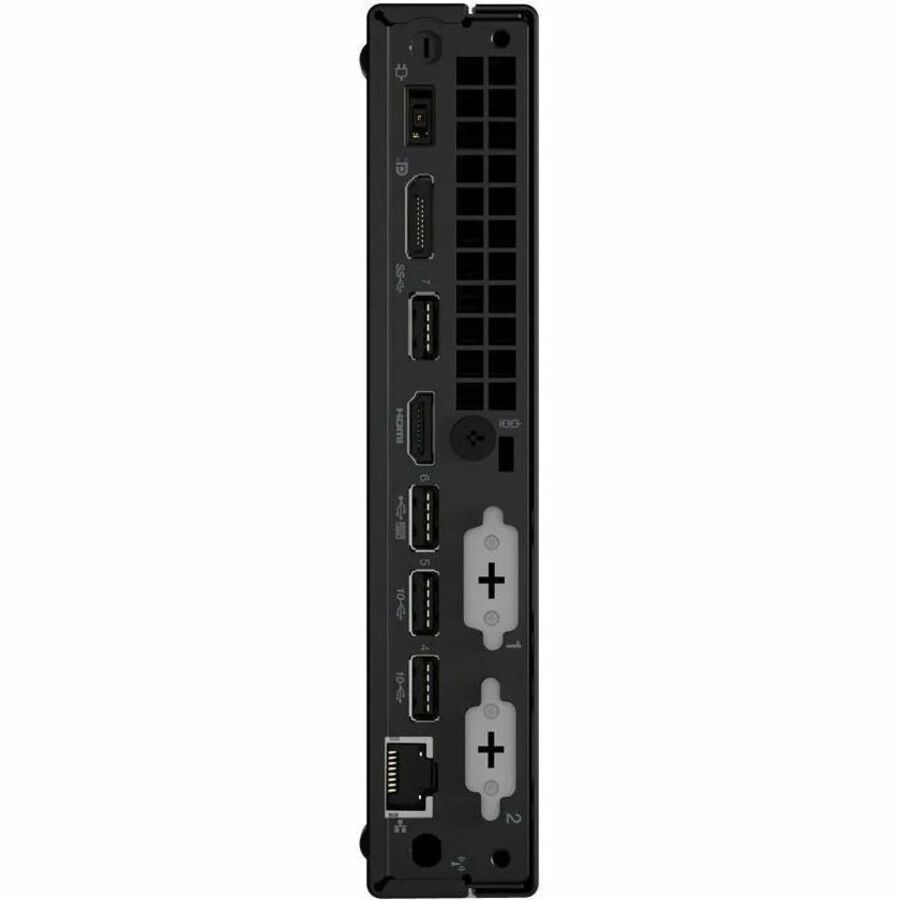 Ordinateur de bureau Lenovo ThinkCentre M70q Gen 4 12E30001US - Core i5 13e génération i5-13400T - 16 Go - SSD 256 Go - Minuscule - Noir 12E30001US