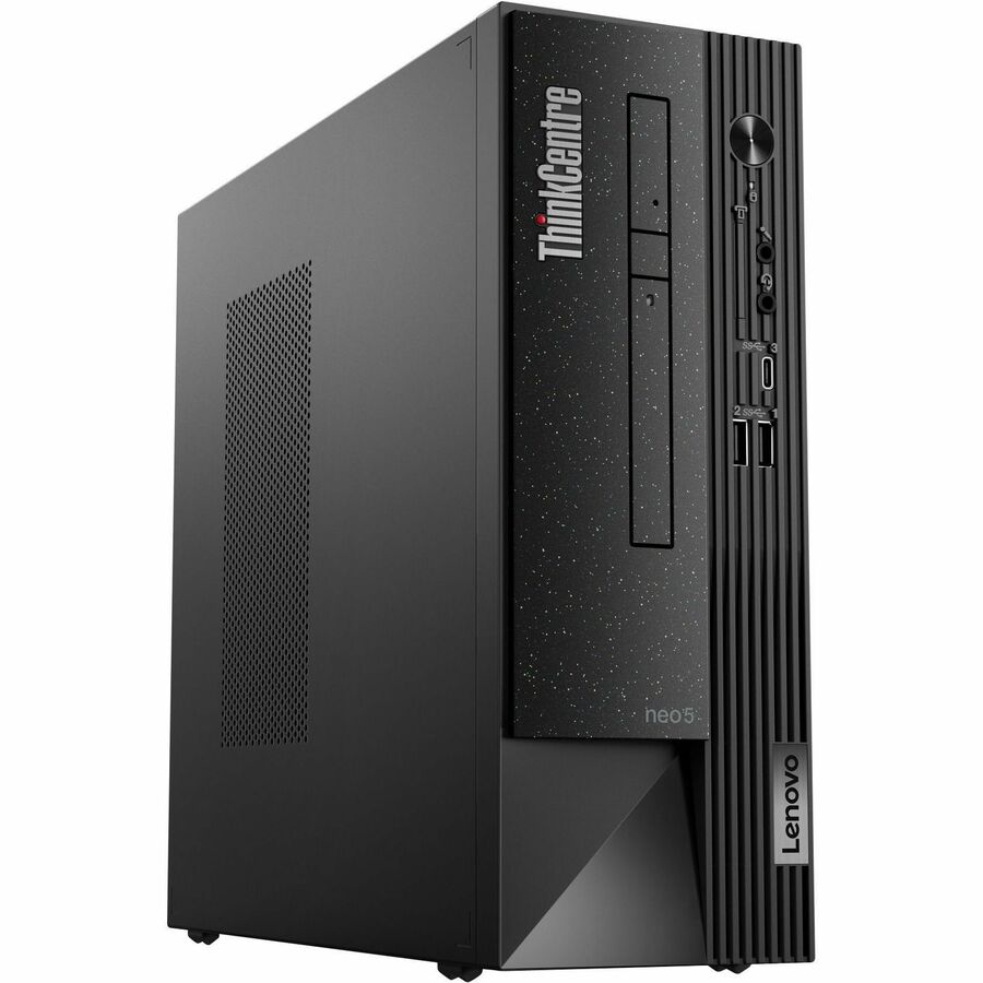 Ordinateur de bureau Lenovo ThinkCentre neo 50s Gen 4 12JF0000US - Intel Core i5 13e génération i5-13400 - 8 Go - SSD 256 Go - Petit format - Noir 12JF0000US