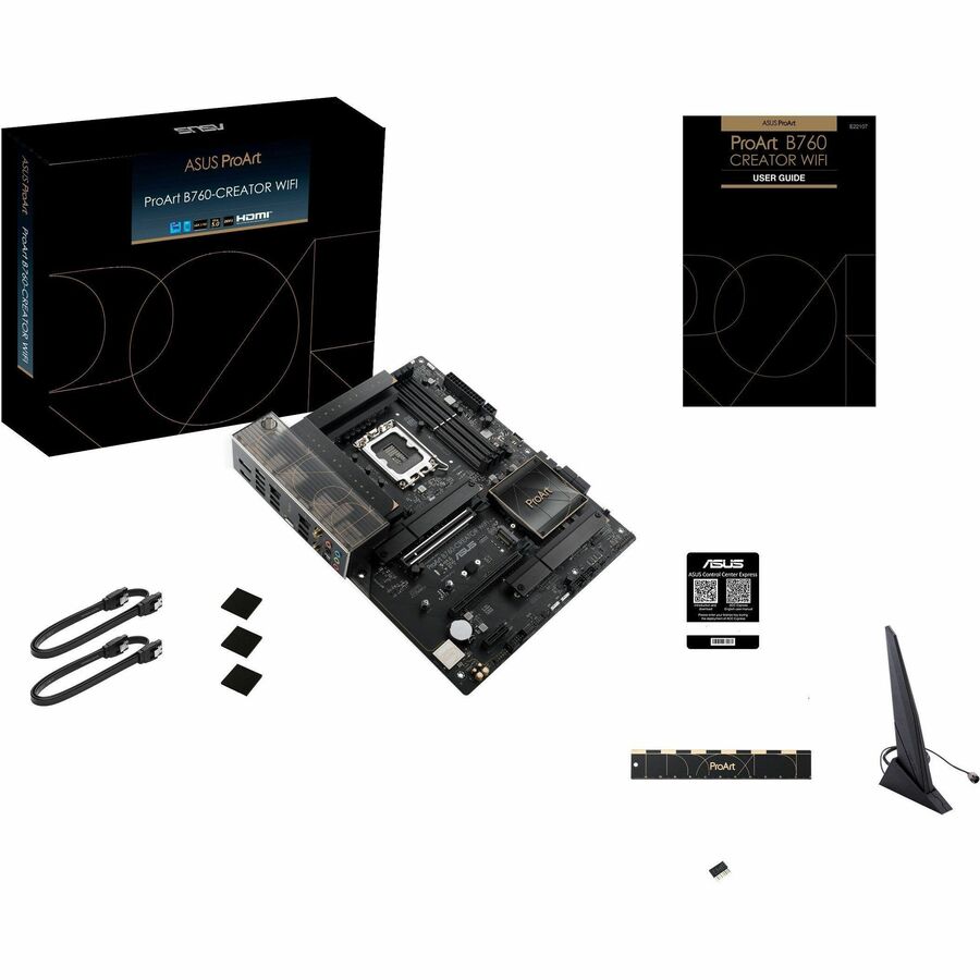 Carte mère de bureau Asus ProArt PROART B760-CREATOR WIFI - Chipset Intel B760 - Socket LGA-1700 - ATX PROART B760-CREATOR WIFI