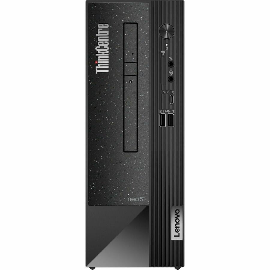 Ordinateur de bureau Lenovo ThinkCentre neo 50s Gen 4 12JF0000US - Intel Core i5 13e génération i5-13400 - 8 Go - SSD 256 Go - Petit format - Noir 12JF0000US