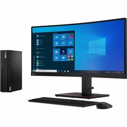 Ordinateur de bureau Lenovo ThinkCentre M75s Gen 2 11R8004GUS - AMD Ryzen 7 PRO 5750G - 16 Go - SSD 512 Go - Petit format - Noir 11R8004GUS