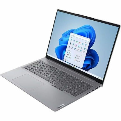 Ordinateur portable Lenovo ThinkBook 16 G6 IRL 21KH000AUS avec écran tactile 16 pouces - WUXGA - Intel Core i5 13e génération i5-1335U - 16 Go - SSD 512 Go - Clavier anglais (États-Unis) - Gris arctique 21KH000AUS