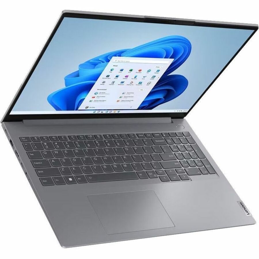 Ordinateur portable Lenovo ThinkBook 16 G6 IRL 21KH000AUS avec écran tactile 16 pouces - WUXGA - Intel Core i5 13e génération i5-1335U - 16 Go - SSD 512 Go - Clavier anglais (États-Unis) - Gris arctique 21KH000AUS